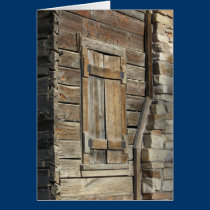 Old Utah Cabin II cards