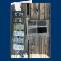 Old Utah Shack VII cards