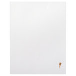 Old Vintage Microphone Scratched Faded Brown Letterhead Design
