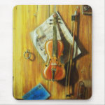 Old Violin Mouse Pads