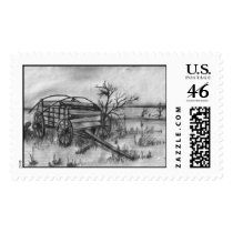 old wagon postage