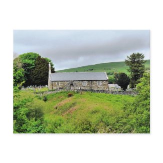 OLD WALES CHURCHES UK postcard