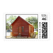 OLD WAXAHACHIE JAIL postage