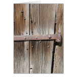 Old Weathered Wood and Rusty Metal cards
