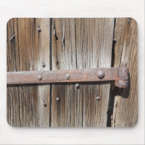 Old Weathered Wood and Rusty Metal Mouse Pads