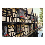Old weavers house, U.K.  flowers Custom Invitations
