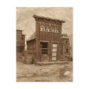Old West Bank Sepia postcards by gravityx9 Old West Bank Sepia postcards