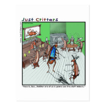 Old West Showdown Post Card