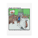 Old West Showdown Post Card