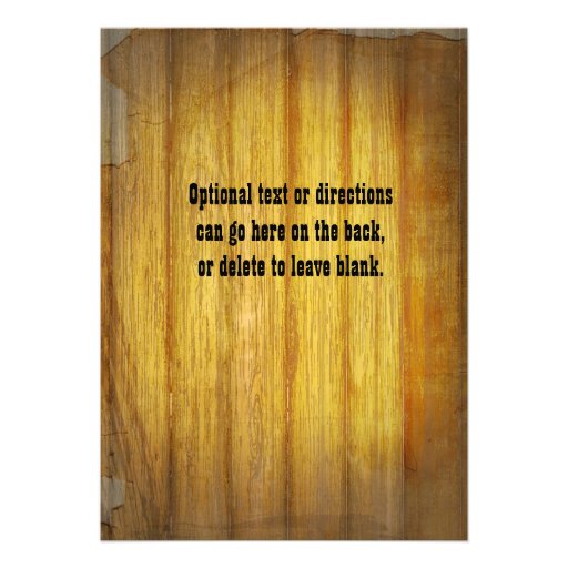 Old Western WANTED Poster Party Invitation