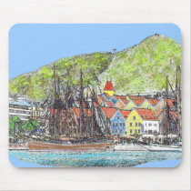 Old Wharf Mousepad