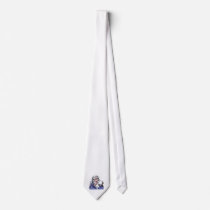old white wizard merlin necktie