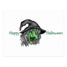 Old Witch Postcard