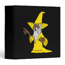 Old Wizard in Yellow Robe binders