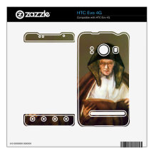 Old woman, reading by Rembrandt HTC Evo 4G Decals