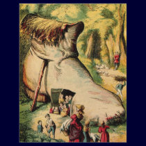 Old Woman Who Lived in a Shoe letterhead