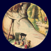 Old Woman Who Lived in a Shoe stickers
