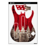 Old Wood Bahrain Flag; Skin For Guitar Hero