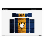 Old Wood Barbados Flag; Mac Mini Skin