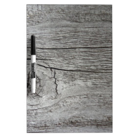 Old wood pattern Dry-Erase whiteboard