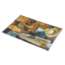 Old Wood Shop Place Mats