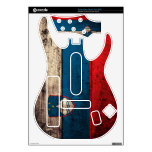 Old Wood Slovenia Flag; Guitar Hero Decals
