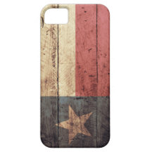 Old Wood Texas Flag iPhone 5 Case