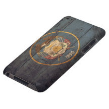 Old Wood Utah Flag iPod Case-Mate Case