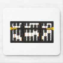 Old wooden abacus mousepads