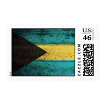 Old Wooden Bahamas Flag Postage