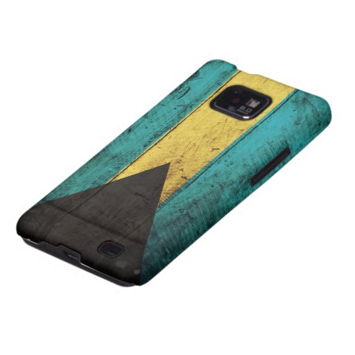 Old Wooden Bahamas Flag Samsung Galaxy S Cases