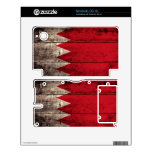 Old Wooden Bahrain Flag; Nintendo DSi XL Decal
