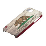 Old Wooden California Flag iPhone 5 Cases