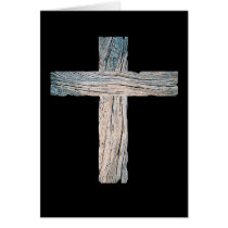 Old Wooden Cross cards