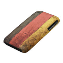 Old Wooden Germany Flag iPhone 3 Case-Mate Cases
