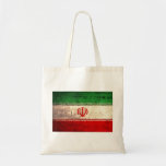 Old Wooden Iran Flag Bag