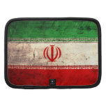 Old Wooden Iran Flag Planner