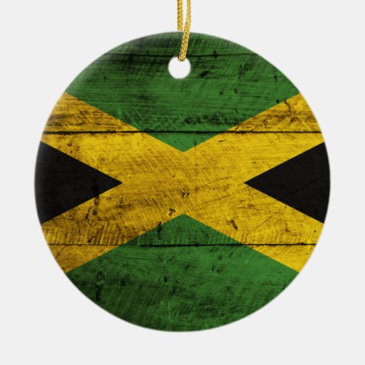 old wooden jamaica flag ornaments old wooden jamaica flag ornaments