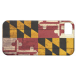 Old Wooden Maryland Flag iPhone 5 Case casemate cases