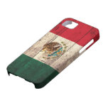 Old Wooden Mexico Flag casemate cases