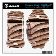 Old Wooden Planks Rough Knotty Brown Texture Samsung Eternity II Decal