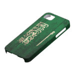 Old Wooden Saudi Flag iPhone 5 Cover