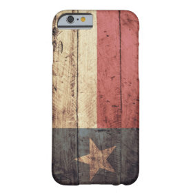 Old Wooden Texas Flag; iPhone 6 Case