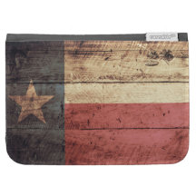 Old Wooden Texas Flag; Kindle Cases