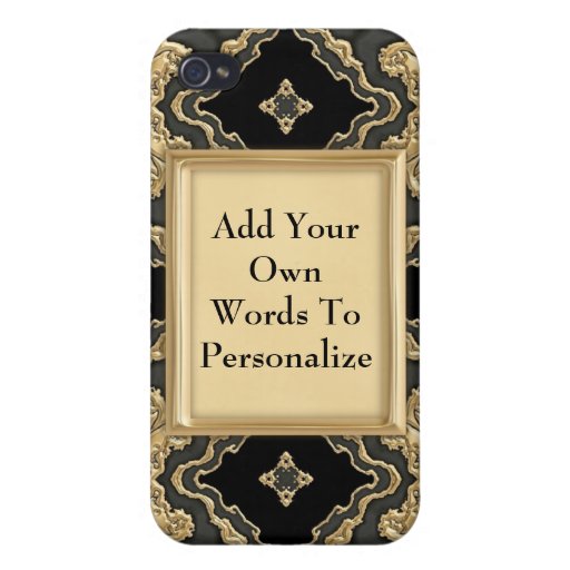 Old World Gold Lace iPhone 44S Covers