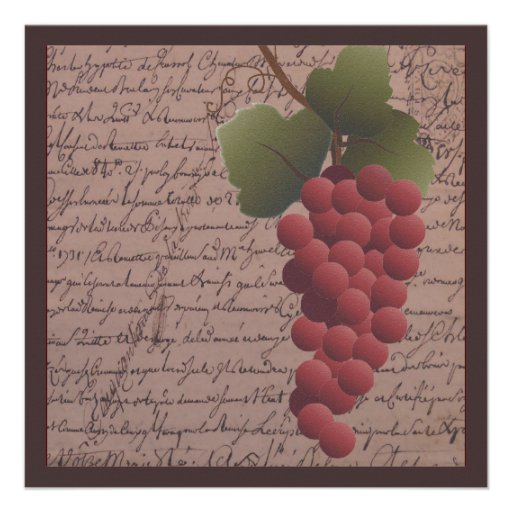 Old World Grapevine Wine Bridal Shower Invitation