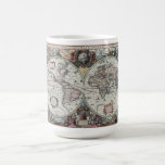 Old World Map 1630 Mug