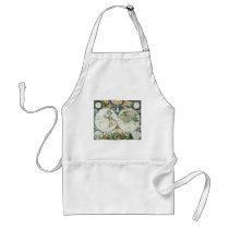 Old World Map, 1666 aprons by YesterdayCafe Old World Map, 1666 aprons