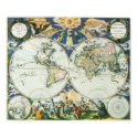 Mapa de Velho Mundo, 1666 posters by YesterdayCafe Mapa de Velho Mundo, 1666 posters