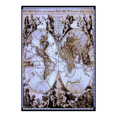 Old World map 1 Poster by Pendragon1Deville